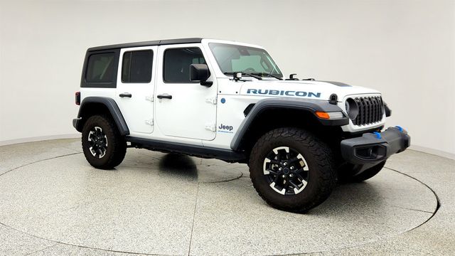 2024 Jeep Wrangler 4xe Rubicon 4x4 w/ Black 3-Piece Hard Top & Plug-In Hybrid - 23040984 - 2