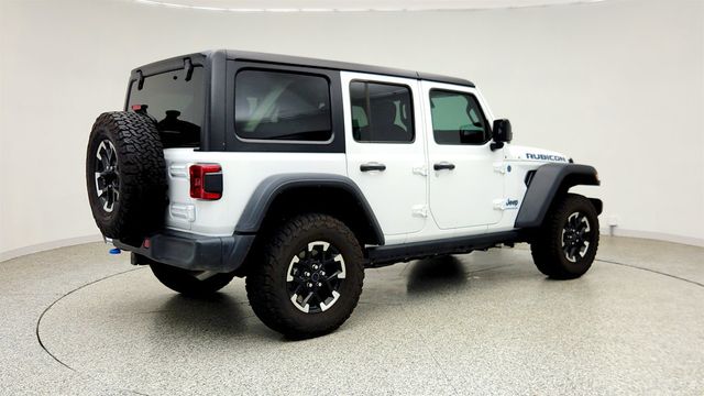 2024 Jeep Wrangler 4xe Rubicon 4x4 w/ Black 3-Piece Hard Top & Plug-In Hybrid - 23040984 - 4