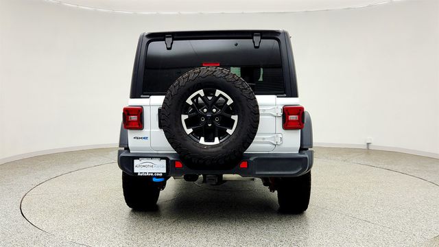 2024 Jeep Wrangler 4xe Rubicon 4x4 w/ Black 3-Piece Hard Top & Plug-In Hybrid - 23040984 - 5