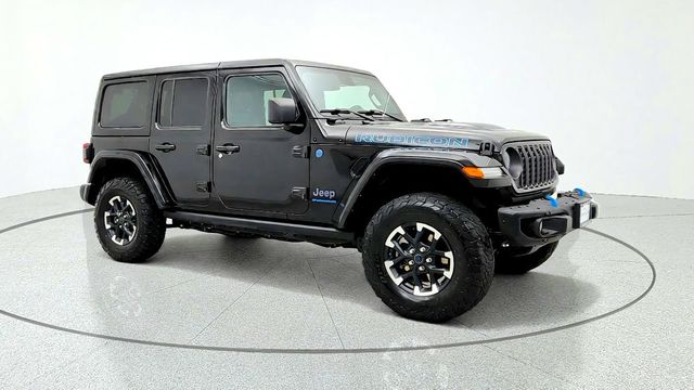 2024 Jeep Wrangler 4xe Rubicon X 4x4 w/ Nappa Leather, Alpine Audio & Steel Bumpers - 23100326 - 2