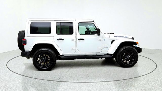 2024 Jeep Wrangler 4xe Sahara 4x4 w/ McKinley Leather Seats, Safety Group & Hard Top - 23102097 - 3
