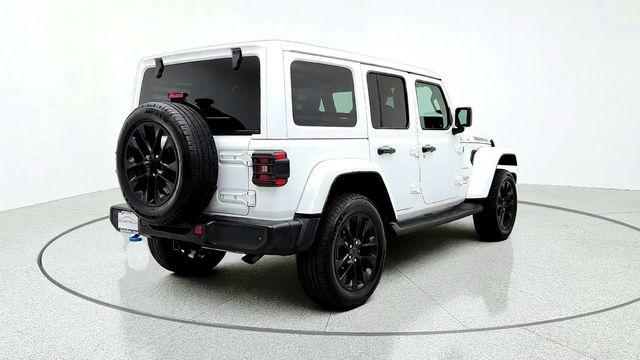 2024 Jeep Wrangler 4xe Sahara 4x4 w/ McKinley Leather Seats, Safety Group & Hard Top - 23102097 - 4