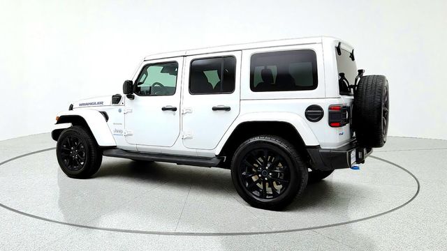 2024 Jeep Wrangler 4xe Sahara 4x4 w/ McKinley Leather Seats, Safety Group & Hard Top - 23102097 - 6