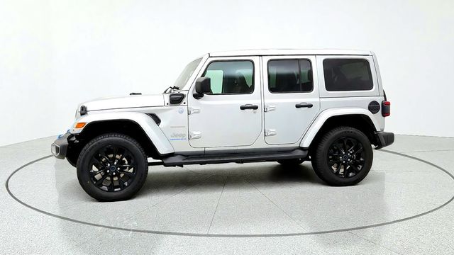 2024 Jeep Wrangler 4xe Sahara 4x4 w/ Sky One-Touch Top, Tech, Safety & Power Seats - 23100388 - 7