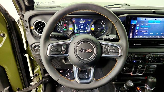 2024 Jeep Wrangler 4xe Sahara 4x4 w/ Sky Power-Top, Technology Group & McKinley Seats - 23102221 - 13