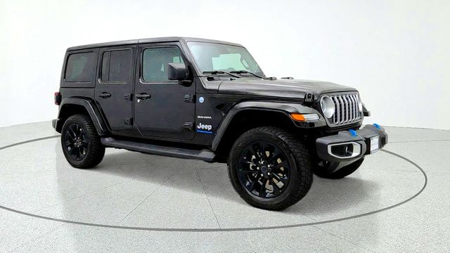 2024 Jeep Wrangler 4xe Sahara 4xe w/ Tech Group, Alpine, Navi & Off-Road Camera - 23100867 - 2