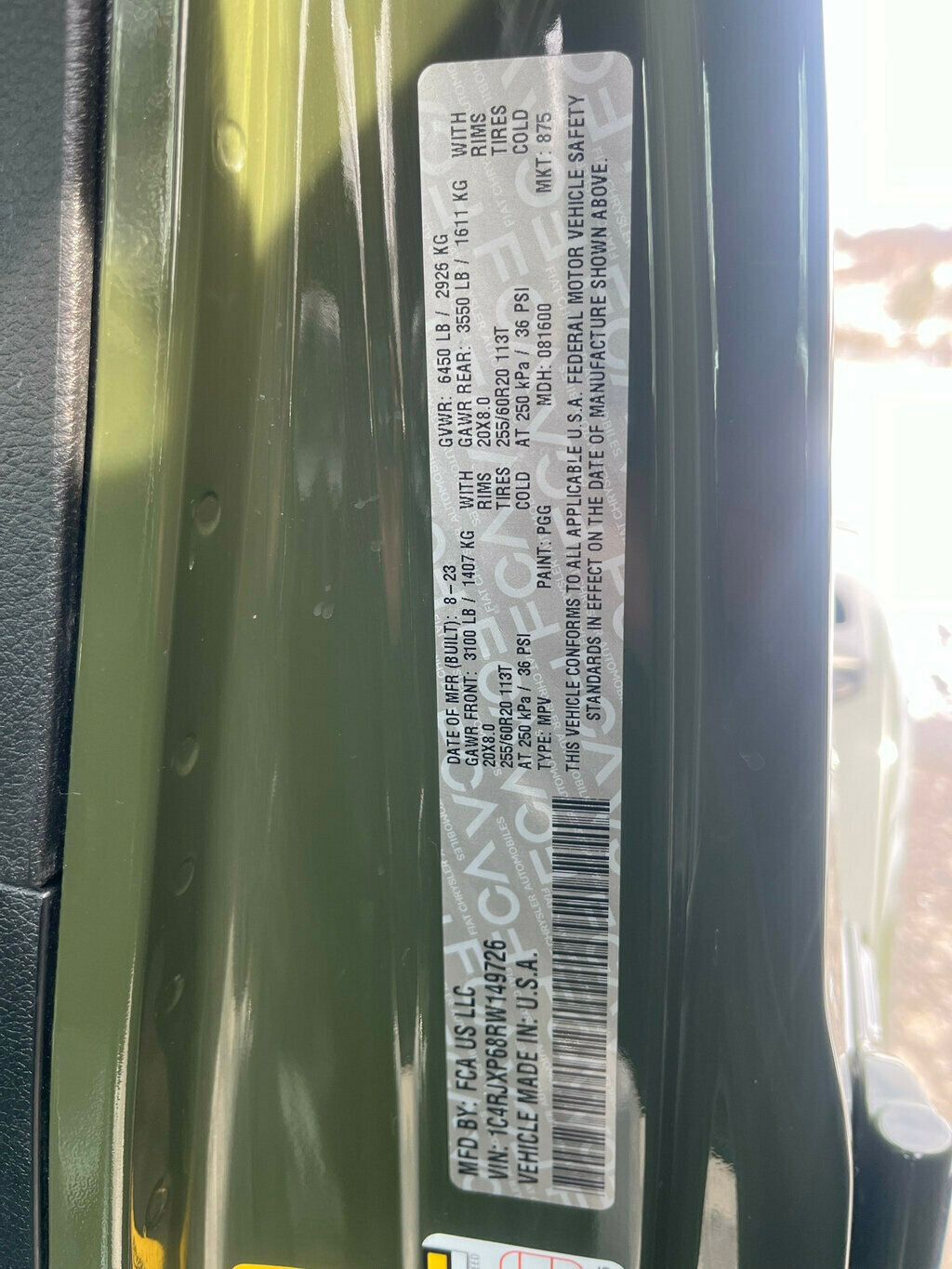 2024 Jeep Wrangler 4xe Sahara with Factory Hard Top and Soft Top $65,350 MSRP - 22986887 - 35