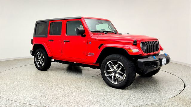 2024 Jeep Wrangler 4xe Sport S 4x4 w/ Convenience Group & Black 3-Piece Hard Top - 23036479 - 2