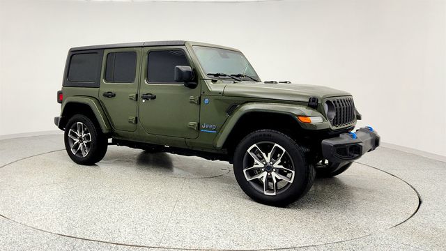 2024 Jeep Wrangler 4xe Sport S 4x4 with Black 3-Piece Hard Top - 22963432 - 2
