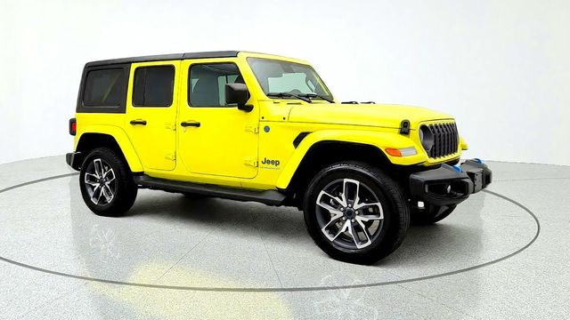 2024 Jeep Wrangler 4xe Sport S 4xe w/ LED Lighting, Hardtop & 20'' Wheels - 23100789 - 2