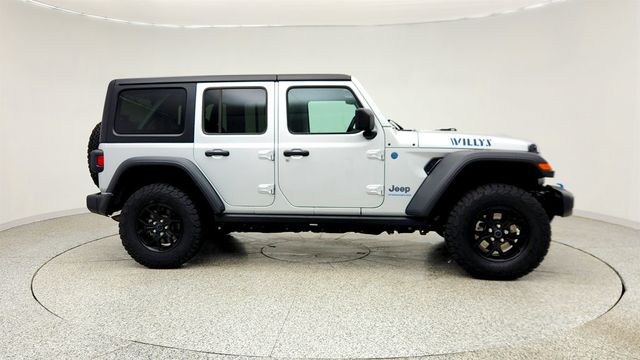 2024 Jeep Wrangler 4xe Willys 4x4 w/ Convenience Group, Black 3-Piece Hard Top & Hitch - 23032589 - 3