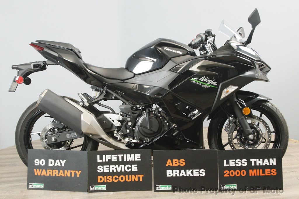 2024 Kawasaki Ninja 500 ABS One Owner, 1677 Mi - 23008791 - 4