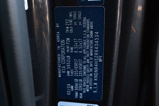 2024 Kia Carnival LX FWD w/Seat Pkg - 23033725 - 43