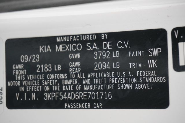 2024 Kia Forte GT-Line IVT - 22932507 - 25