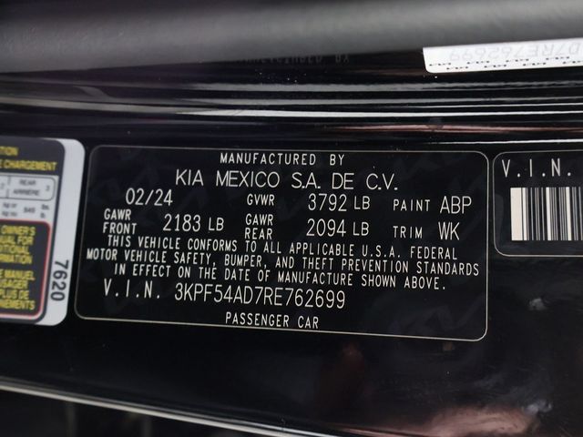 2024 Kia Forte GT-Line IVT - 22956319 - 52