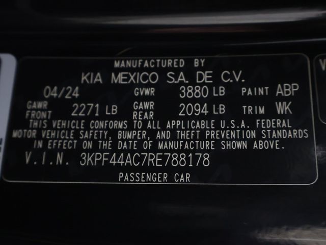 2024 Kia Forte GT Manual - 22978100 - 53