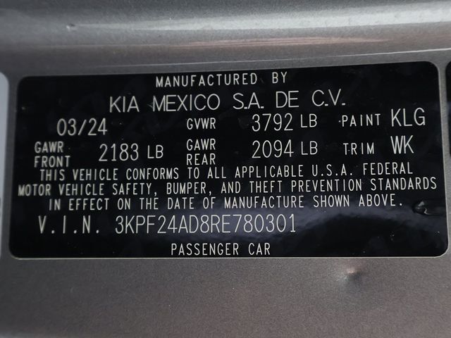 2024 Kia Forte LXS IVT - 22950451 - 44