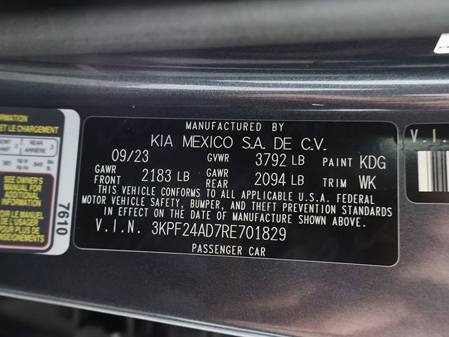 2024 Kia Forte LXS IVT - 22976494 - 45