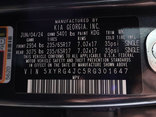 2024 Kia Sorento LX FWD - 23066510 - 49