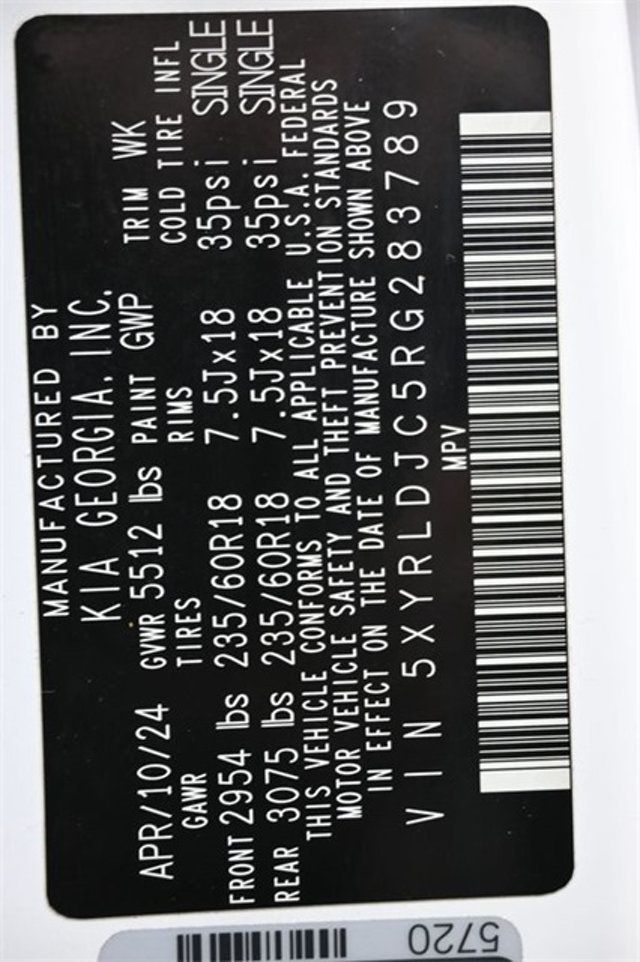 2024 Kia Sorento S AWD - 22958322 - 6