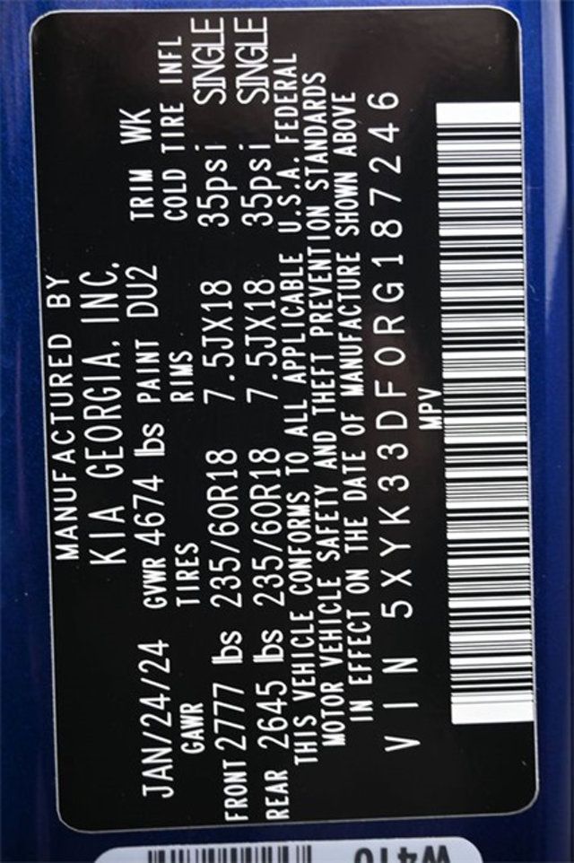 2024 Kia Sportage EX FWD - 22963543 - 6