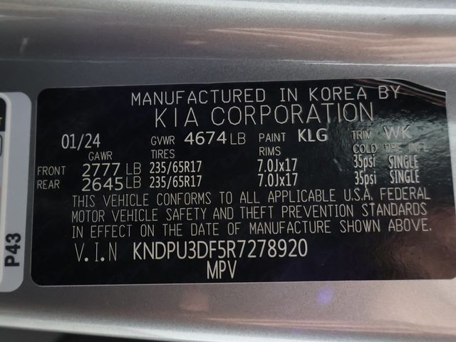 2024 Kia Sportage LX FWD - 23087350 - 44