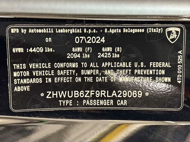 2024 Lamborghini Huracan Tecnica Coupe - 23006337 - 31