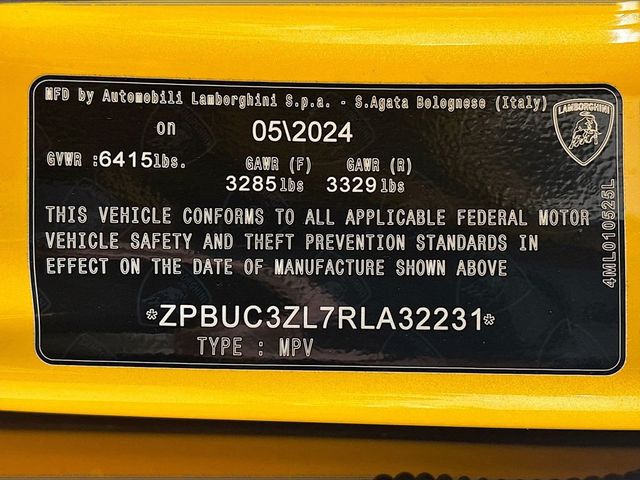 2024 Lamborghini Urus Performante AWD - 23003634 - 33