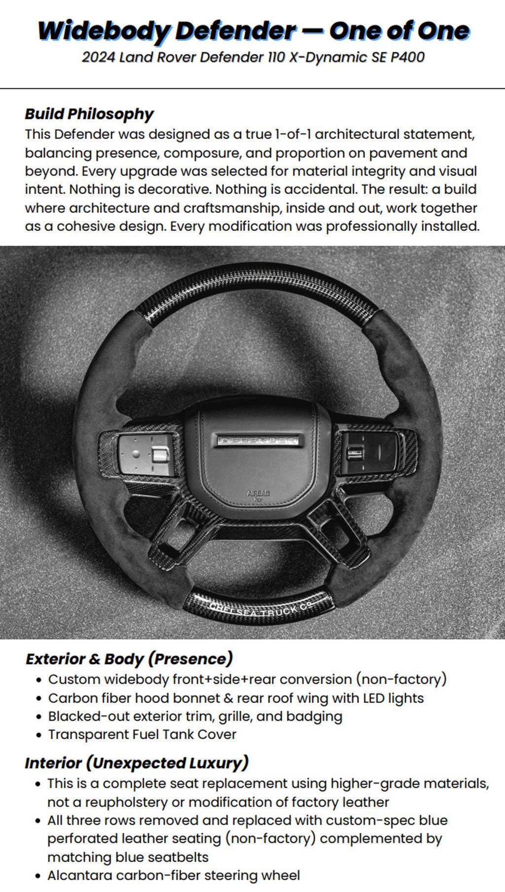 2024 Land Rover Defender 110 P400 X-Dynamic SE Widebody - 22973654 - 49