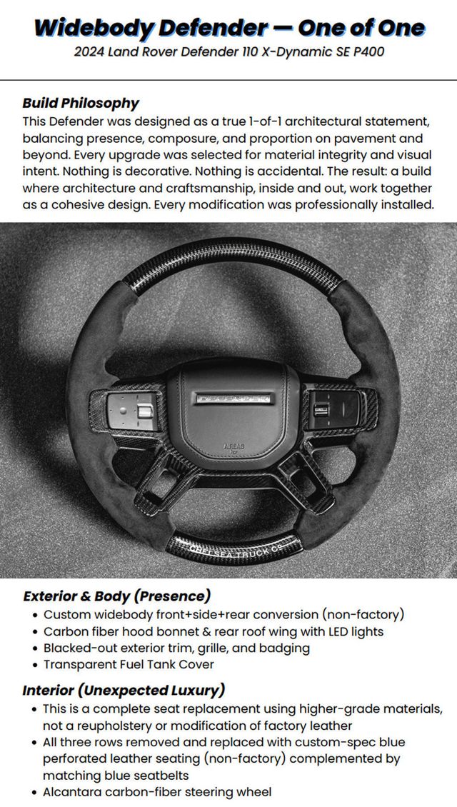 2024 Land Rover Defender 110 P400 X-Dynamic SE Widebody - 22973654 - 49