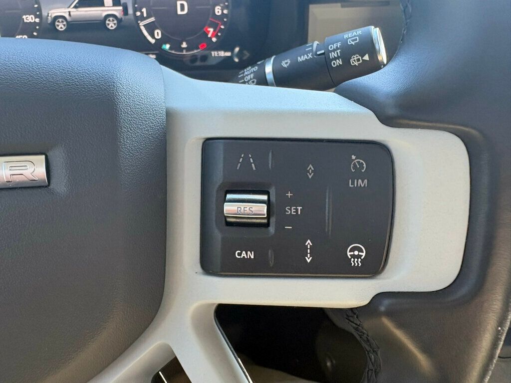 2024 Land Rover Defender 110-S/HtdSts-SteeringWheel/AdaptCruise/BlindSpotMonitor/NAV - 22967937 - 32