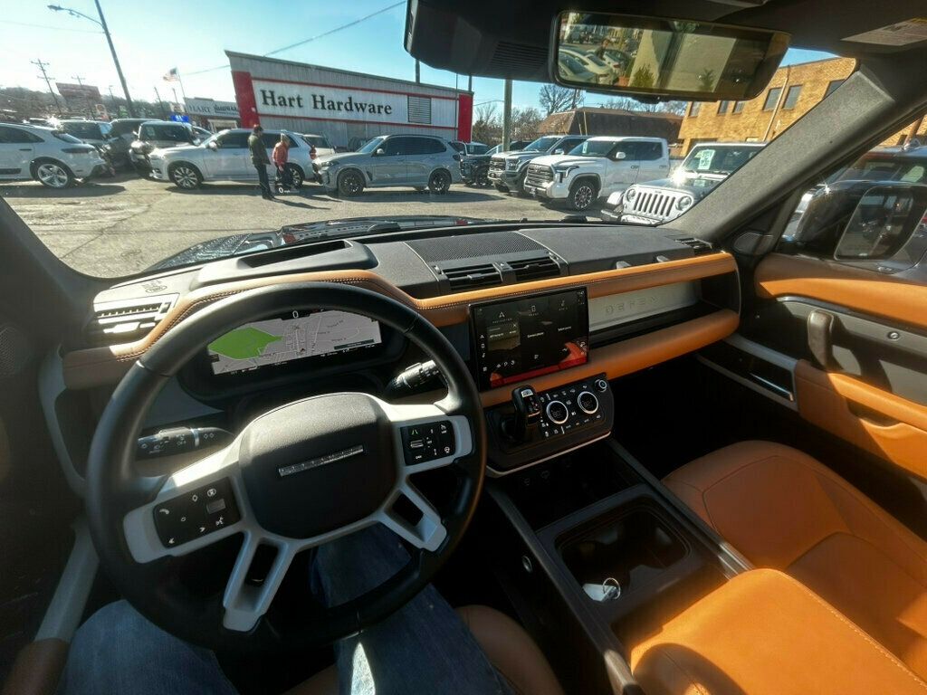 2024 Land Rover Defender MSRP$96175/V8-P500-SE/Heated&CooledSeats/AdaptiveCruise/NAV - 22973653 - 27