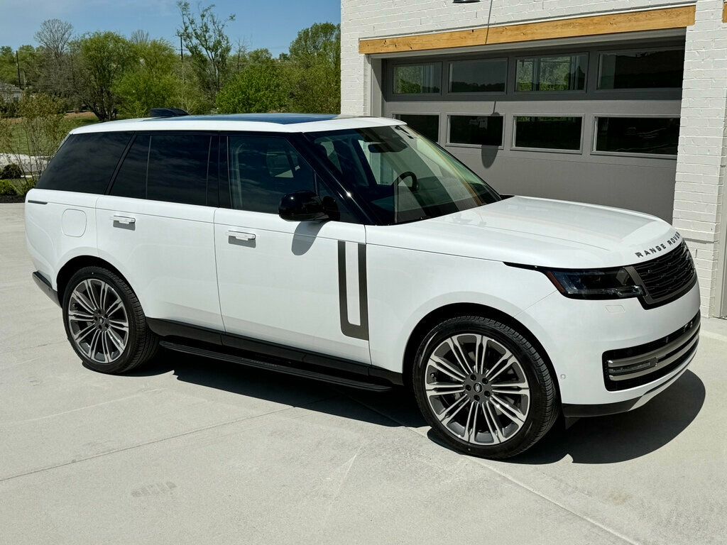 2024 Land Rover Range Rover NEW!!! Only 62 Miles, Ostuni Pearl White, Fixed Side Steps - 22402213 - 9