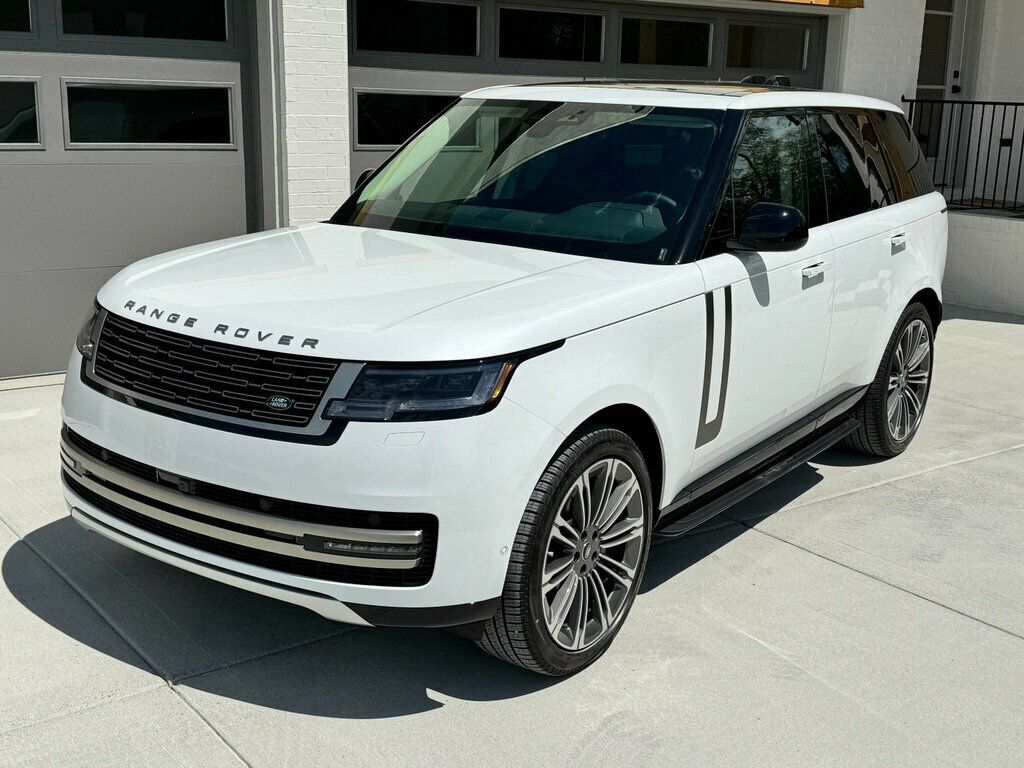 2024 Land Rover Range Rover NEW!!! Only 62 Miles, Ostuni Pearl White, Fixed Side Steps - 22402213 - 1