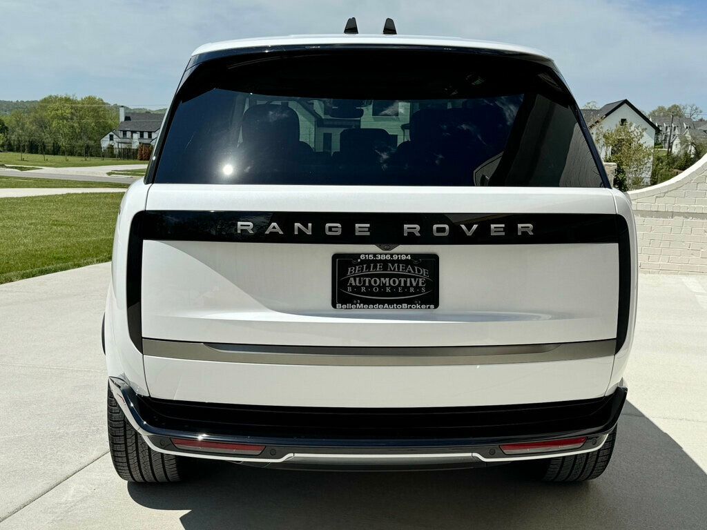 2024 Land Rover Range Rover NEW!!! Only 62 Miles, Ostuni Pearl White, Fixed Side Steps - 22402213 - 5