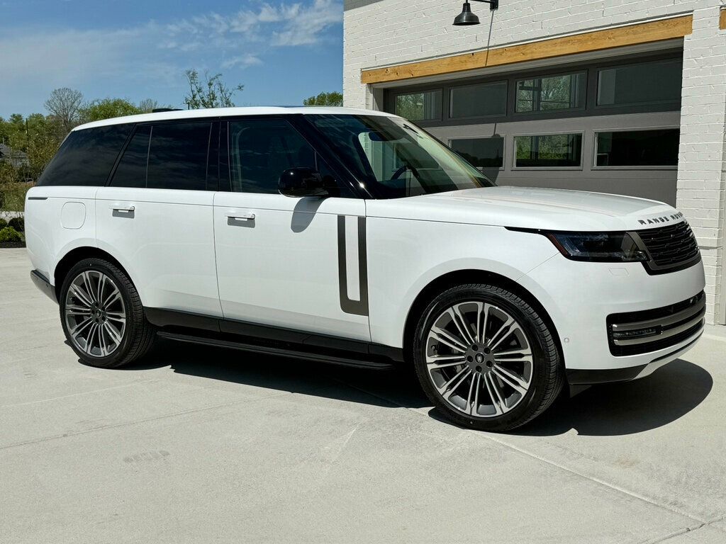 2024 Land Rover Range Rover NEW!!! Only 62 Miles, Ostuni Pearl White, Fixed Side Steps - 22402213 - 6
