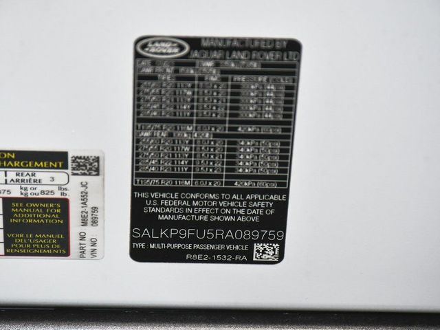 2024 Land Rover Range Rover SE - 23080365 - 21