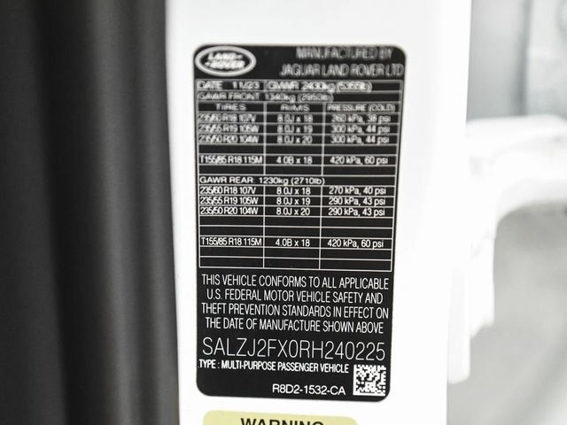 2024 Land Rover Range Rover Evoque S - 23050169 - 11
