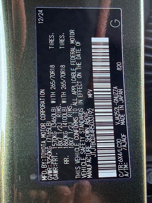 2024 Lexus GX GX 550 Overtrail 4WD - 22986551 - 48