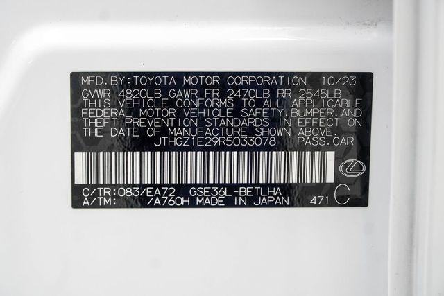 2024 Lexus IS IS 350 F SPORT AWD - 23038618 - 44