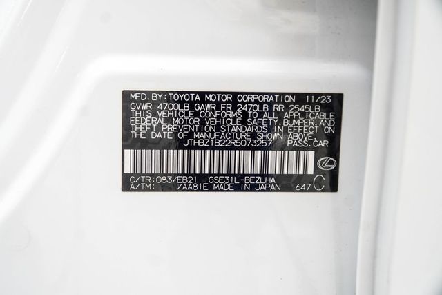 2024 Lexus IS IS 350 F SPORT Design RWD - 23057437 - 45