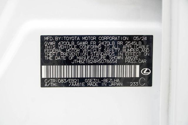 2024 Lexus IS IS 350 F SPORT Design RWD - 23040483 - 42
