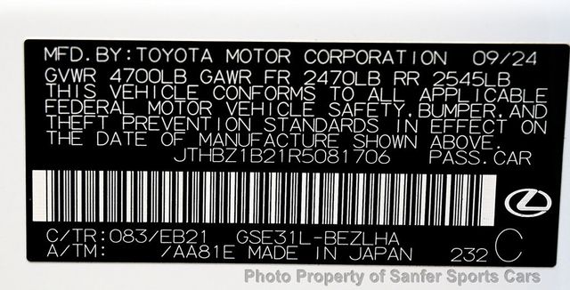 2024 Lexus IS IS 350 F SPORT Design RWD - 22992469 - 40