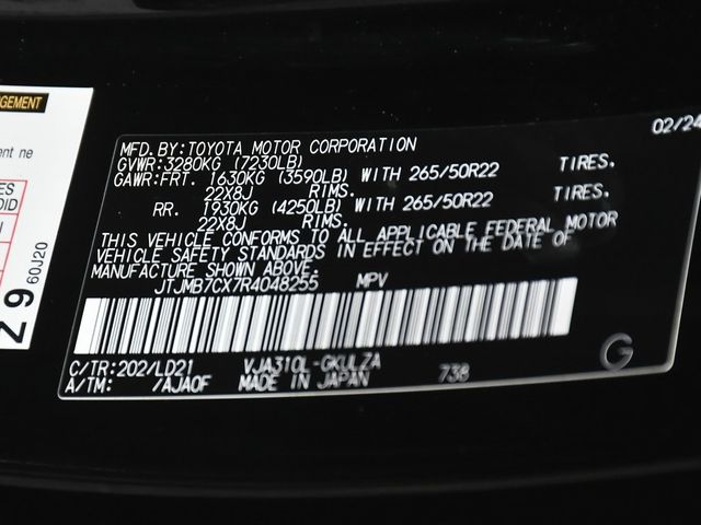 2024 Lexus LX 600 F SPORT - 22961508 - 21