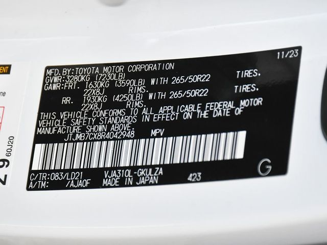 2024 Lexus LX 600 F SPORT - 22997780 - 16