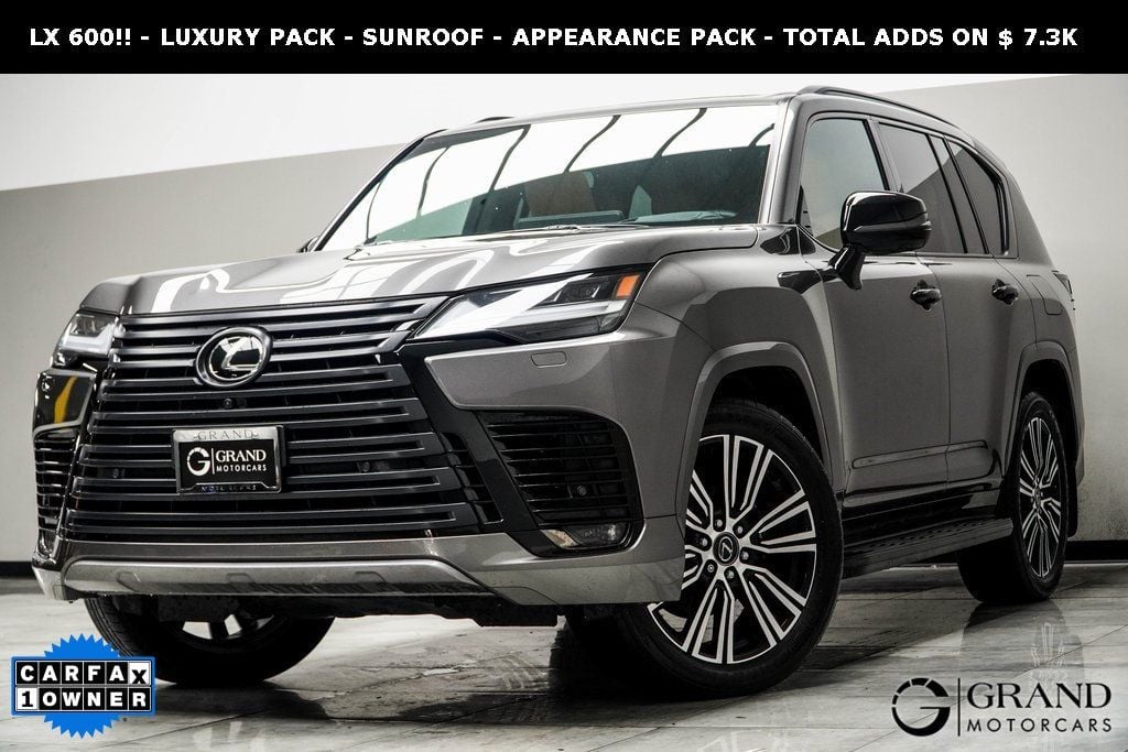 Used 2024 Lexus LX Luxury with VIN JTJGB7CX8R4050741 for sale in Kennesaw, GA