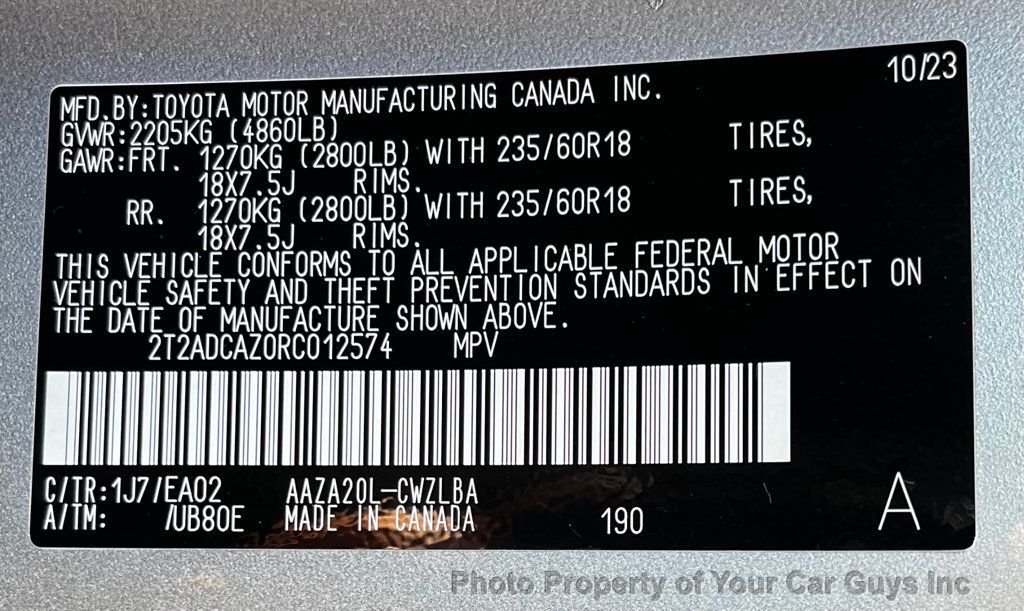 2024 Lexus NX NX 250 FWD - 23099192 - 33