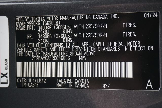 2024 Lexus RX RX 350 AWD - 22977939 - 34