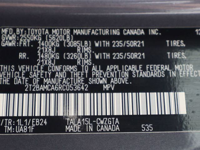 2024 Lexus RX RX 350 AWD - 23058492 - 57