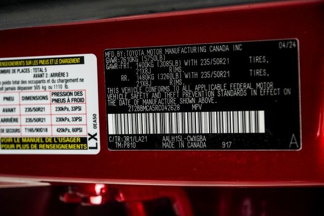 2024 Lexus RX RX 350h Luxury AWD - 22981938 - 44